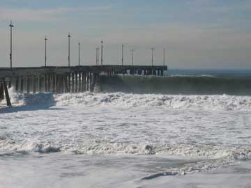 California beach closed