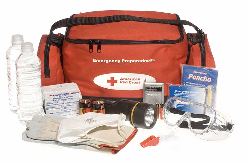 earthquake preparedness kit with essentials