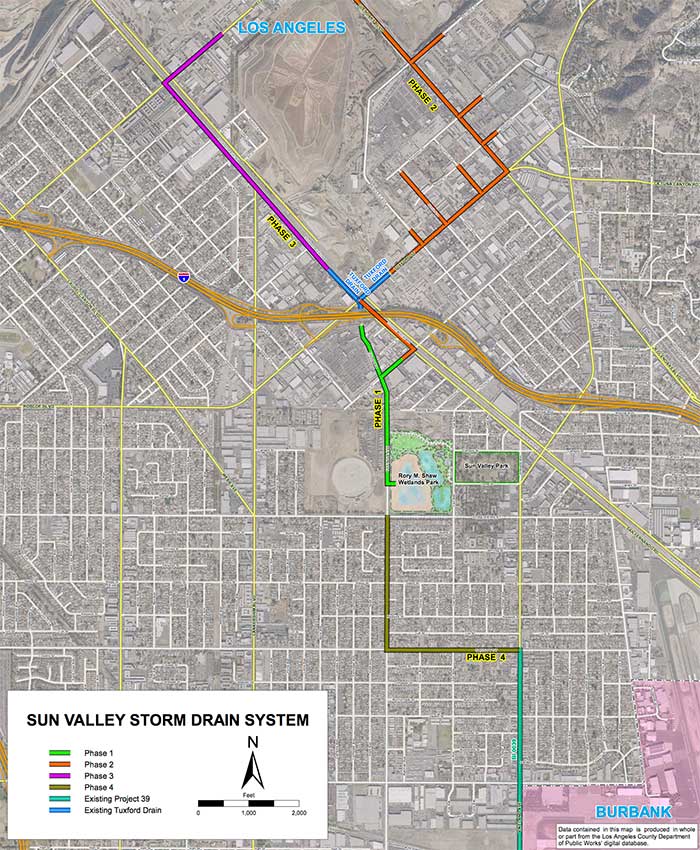 Sun Valley Upper Storm Drain Project