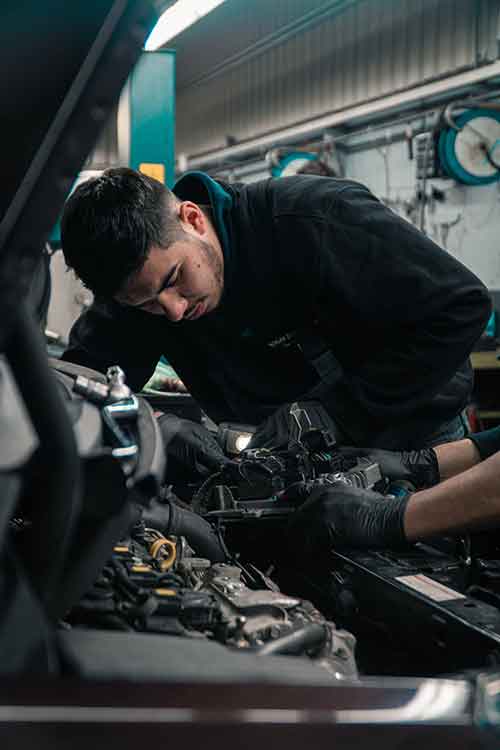 Jose Mier in Sun Valley auto salvage facility