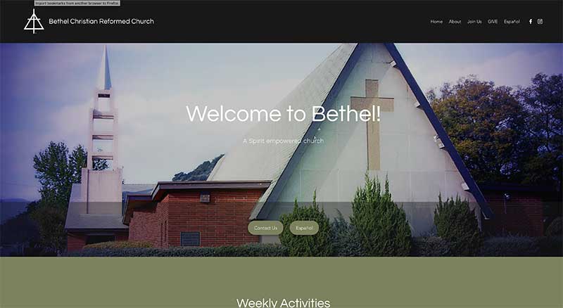 Bethel Christian Reformed Church: Nurturing Faith, Building Community